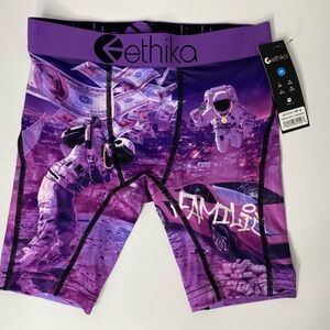 Ethika Boys Staple Boxer Brief | Purple Dreams NWT